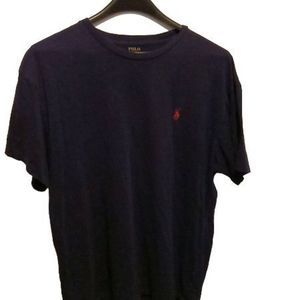 Polo by Ralph Lauren Red Horse Logo Blue T-shirt Men's Size  Medium